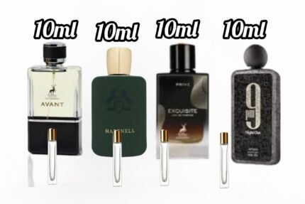 Pack Décant – 4 عطور × 10ml